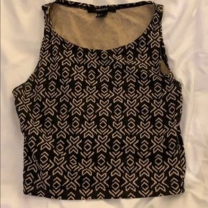 Tribal crop top